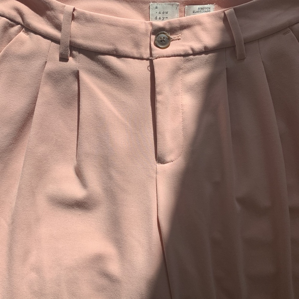 a new day Blush Pink Pleated Trousers - Picture 5 of 5